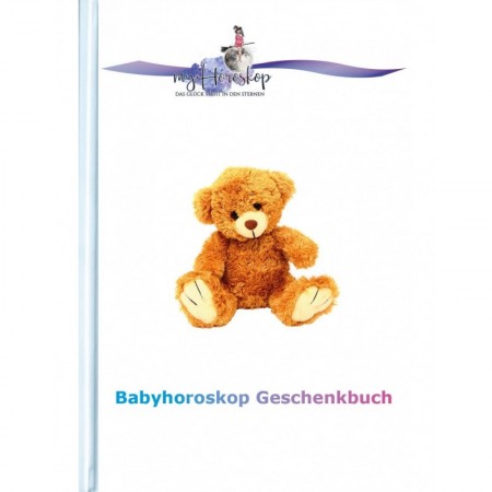 Einzigartiges Geschenk zu Geburt/Taufe: Babyhoroskop Geschenkbuch