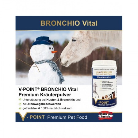BRONCHIO Vital – Premium Kräuterpulver für Pferde und Hunde