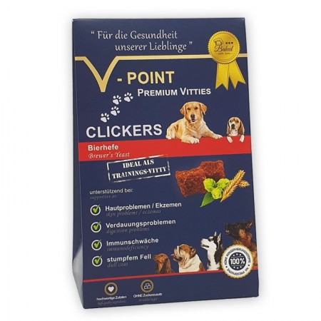 CLICKERS – Bierhefe – Premium Vitties für Hunde