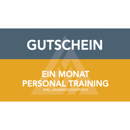 Gutschein Personal Training 8EH WTTW