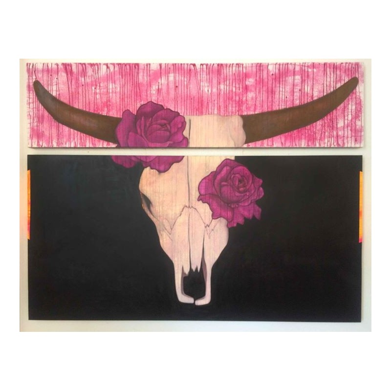 Pain of the Bull – XXL Gemälde von Kinsky und Sturm