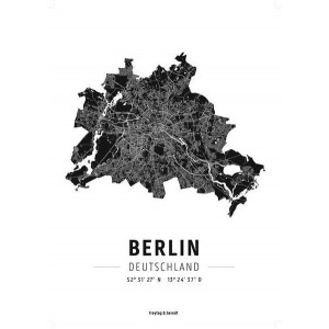 Berlin, Designposter, Hochglanz-Fotopapier