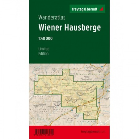 Wiener Hausberge, Wanderatlas 1:40.000, Jubliäumsausgabe