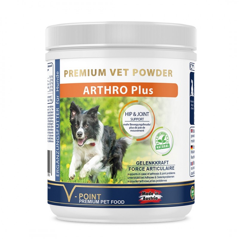 ARTHRO Plus – Premium Kräuterpulver für Hunde