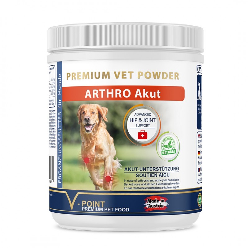 ARTHRO Akut – Premium Kräuterpulver für Hunde