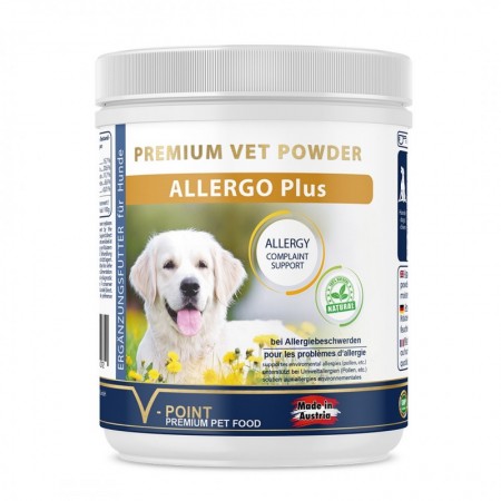 ALLERGO Plus – Premium Kräuterpulver für Hunde